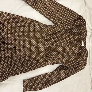 Sandro Printed Mini Dress